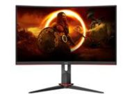 AOC C24G2U/BK 23.8inch VA Curved 1920x1080 130MM 165Hz 1ms MPRT FreeSync Premium USB HUB SPEAKERS DPx1 HDMIx2 VESA 100x100 GAMING