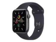 APPLE Watch SE V2 GPS 44mm Space Gray Aluminium Case with Black Sport Band Regular