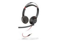 HP Poly Blackwire 5220 Headset on-ear wired 3.5mm jack black