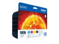 BROTHER BRLC980VALBP Ink Cartridge Multipack