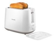 PHILIPS Daily Collection Toaster 8 settings Integrated bun warming rack Compact design