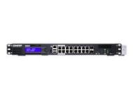QNAP QGD-1600P-4G QGD-1600P 16x 1GbE PoE Ports with 2x RJ45 und SFP combo ports