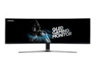 SAMSUNG C49HG90DMU 49inch 32:9 Curved 1800R 3840x1080 VA QLED HDR 1ms MPRT 144Hz HDMIx2 DP Dual hinge height adj stand VESA