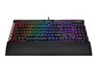 CORSAIR K95 RGB PLATINUM XT Mechanical Keyboard Backlit RGB LED Cherry MX Speed Silver Black PBT Keycaps (US)