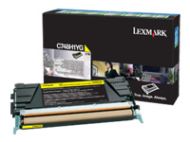 Yellow High Yield Toner Cartridge,10,000 pages,C748de / C748dte / C748e, Return Programme