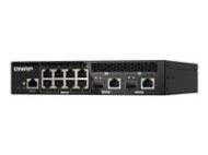 QNAP QSW-M2108R-2C 8x 2.5GbE 2x 10GbE SFP+ NBASE-T Combo web managed switch