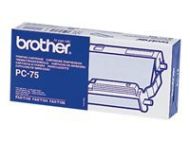 BROTHER PC-75 ribbon cassette black 144 pages 1-pack