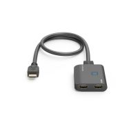 HAMA Сплитер 4K HDMI мъжко - 2 x HDMI женско, черен