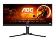 AOC U34G3XM/EU 34inch 3440x1440 VA Flat HAS 130mm DP 2xHDMI Brightness 300cd/m2
