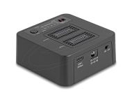 Delock M.2 Докинг станция за 2 x M.2 NVMe, клониране,изтриване, до 20 Gbps, USB-C, адаптер