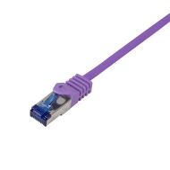 Patch cable S/FTP Cat.6a 3m, Purple,Flex,C6A069S