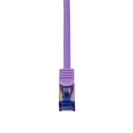 Patch cable S/FTP Cat.6a 7.5m, Purple,Flex,C6A089S