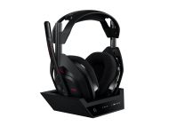 Logitech Astro A50 Lightspeed безжични слушалки с докинг станция, Черни