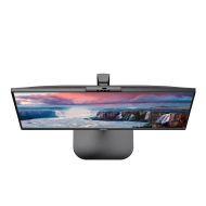 Монитор AOC 24V5CW/BK, 23.8" IPS WLED, 1920x1080@75Hz, 4ms GtG, 1ms MPRT, 300cd m/2, 1000:1, DCR 20M:1, FreeSync, FlickerFree, Low Blue Light, 5Wx2, 2MP Windows Hello, Tilt, Height Adjust, Pivot, Swivel, HDMI, DP, USB hub_Neomounts Notebook Desk Stand
