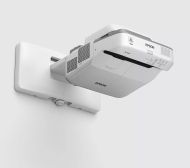 Мултимедиен проектор Epson EB-685W, 3LCD, Ultra short, WXGA (1280 x 800), 16:10, 3,500 lumen, 14,000 : 1, HDMI (3x), Ethernet, Wireless LAN (optional), VGA, 5.7 kg, Wall mounting bracket, 36 months