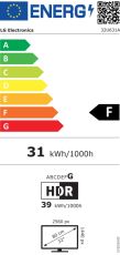 Монитор LG 32U631A-B, 31.5" QHD LED AG, IPS, 100Hz, 5ms, 250 cd/m2, 1000:1, QHD (2560 x 1440), sRGB 99% , HDR 10, USB-C (PD 15W), HDMI, LG Switch, Dynamic Action Sync, Reader mode, Headphone out, Tilt, Black