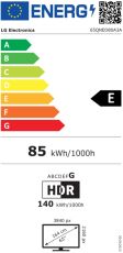 Телевизор LG 65QNED80A3A, 65" 4K QNED HDR Smart TV, 3840x2160, DVB-T2/C/S2, Alpha 7 AI Processor, HDR10 / HLG, webOS 25 ThinQ, VRR / ALLM / HGiG, 4K Upscaling, WiFi 5, Voice Controll, Bluetooth 5.1, AirPlay 2, LAN, CI, HDMI, SPDIF, Google Cast, 2 pole Sta
