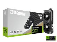 Видео карта ZOTAC GAMING RTX 5070 Twin Ege OC 12GB GDDR7
