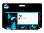 HP 70 original Ink cartridge C9456A red standard capacity 130ml 1-pack with Vivera Ink cartridge