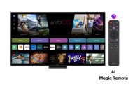 Телевизор LG 86QNED86A3A, 86" 4K QNED HDR Smart TV, 3840x2160, 120Hz Native (VRR 144Hz), DVB-T2/C/S2, Alpha 8 AI Processor, HDR 10 PRO, webOS 25 ThinQ, 4K Upscaling, WiFi 5, Dolby Vision, Bluetooth 5.1, AirPlay 2, LAN, CI, HDMI, SPDIF, Stand