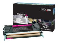 LEXMARK C746 C748 7K toner cartridge magenta standard capacity 7.000 pages 1-pack With returnprogram
