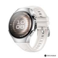 Часовник Huawei Watch 5, Soc-L19L, White + Huawei FreeBuds 6i White + Black Fluoroelastomer Strap