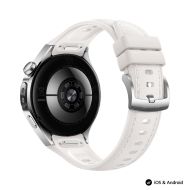 Часовник Huawei Watch 5, Soc-L19L, White + Huawei FreeBuds 6i White + Black Fluoroelastomer Strap