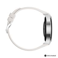 Часовник Huawei Watch 5, Soc-L19L, White + Huawei FreeBuds 6i White + Black Fluoroelastomer Strap