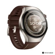 Часовник Huawei Watch 5, Rates-L29L, Brown + Huawei FreeBuds 6i White