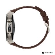 Часовник Huawei Watch 5, Rates-L29L, Brown + Huawei FreeBuds 6i White