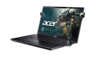 Лаптоп Acer Aspire 3D 15 SpatialLabs Edition, A3D15-71GM-706K, i7 13620H (up to 4.9GHz, 24MB), 15.6" UHD (3840 x 2160) in 2D mode, IPS 100% AdobeRGB SlimBezel 3D, 32GB DDR5 , 1024 MB NVMe SSD, RTX 4050 6GB GDDR6, Wi-Fi 6+BT, Win 11 Home, Black