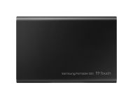 Твърд диск Samsung Portable SSD T7 Touch 2TB, USB 3.2, Fingerprint, Read 1050 MB/s Write 1000 MB/s, Black