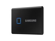 Твърд диск Samsung Portable SSD T7 Touch 1TB, USB 3.2, Fingerprint, Read 1050 MB/s Write 1000 MB/s, Black