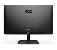 Монитор AOC 24B2XH/EU, 23.8" WLED IPS, 1920x1080@75Hz, 4ms GtG, 250cd/m2, 1000:1, DC20M:1, FlickerFree, Low Blue Light, Tilt, D-SUB, HDMI