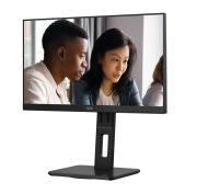 Монитор AOC 22E2UMF, 21.5" VA WLED, 1920x1080@75Hz, 4ms GtG, 250cd m/2, 3000:1, 20M:1 DCR, Adaptive Sync, FlickerFree, Low Blue Light, 2Wx2, Tilt, Height Adjust, Pivot, Swivel, D-SUB, HDMI, DP, USB hub