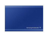 Твърд диск Samsung Portable SSD T7 500GB, USB 3.2, Read 1050 MB/s Write 1000 MB/s, Indigo Blue