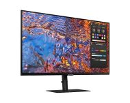 Монитор Samsung 32B800, 32" IPS SMART Monitor, 60Hz, 5 ms GTG, 3840 x 2160, 350 cd/m2, 1000:1 Contrast, HDR 600, Quantum Dot Color, Eye Saver Mode, Flicker Free, DP 1.4, HDMI, 3xUSB, USB-C, Headphone Jack, 178°/178°, Black