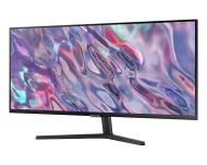 Монитор Samsung 34S50GC, 34" VA, 100 Hz, 5 ms GTG, 3440x1440, 300 cd/m2, 3000:1, HDR 10, AMD FreeSync, PBP, Eye Saver, Flicker Free, Display Port 1.2, 2xHDMI 2.0, Headphone Jack, 178°/178°, Black