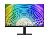 Монитор Samsung 27A600 , 27" IPS, 75 Hz, 5 ms GTG, 2560x1440, 300 cd/m2, 1000:1, FreeSync, Eco Saving Plus, Eye Saver, Flicker Free, PIP, PBP, Daisy Chain, USB-C, 3xUSB, Display Port, HDMI, USB-C 90W, Headphone, LAN, 178°/178°, Black