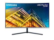 Монитор Samsung U32R590, 31.5" Curved VA LED, 60Hz, 4 ms GTG, 3840 x 2160, 250 cd/m2, 2500:1 Contrast, Display Port 1.2, HDMI 2.0, Gray