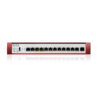 Защитна стена ZyXEL USG FLEX 500 H, 2*2.5G, 2*2.5G( PoE+) & 8 Gigabit user-definable ports, 1*USB with 1 YR Gold Security Pack