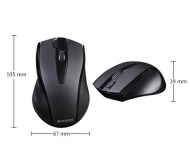 Безжична безшумна мишка A4tech V-Track G9-500FS,  Черен