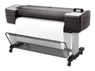 HP DesignJet T1700dr 44inch large-format printer colour ink-jet 1118x1676mm 2400x1200dpi 0.55 min/page Gigabit LAN USB host Cutter