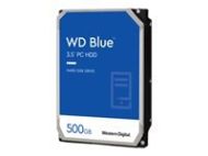 WD Blue 500GB SATA 6Gb/s HDD internal 3.5inch serial ATA 32MB cache 7200RPM RoHS compliant Bulk