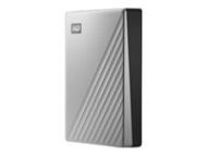 WD My Passport Ultra Mac 4TB Silver USB-C/USB3.0 HDD 2.5inch Metal finish RTL portable extern