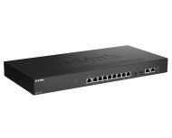 Комутатор D-Link 8-Port 2.5Gbps + 2-Port 10Gbps + 2-Port 10G SFP+ Smart Managed Switch