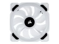 CORSAIR LL120 White RGB LED Static Pressure 120 mm PWM single fan