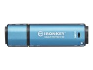 KINGSTON 64GB IronKey Vault Privacy 50 USB AES-256 Encrypted FIPS 197