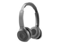 CISCO 730 WIRELESS DUAL ON EAR HEADSET USB A BUNDLE CARBON BLACK