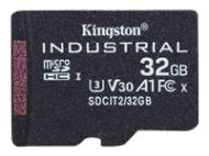 KINGSTON 32GB microSDHC Industrial C10 A1 pSLC Card Single Pack w/o Adapter